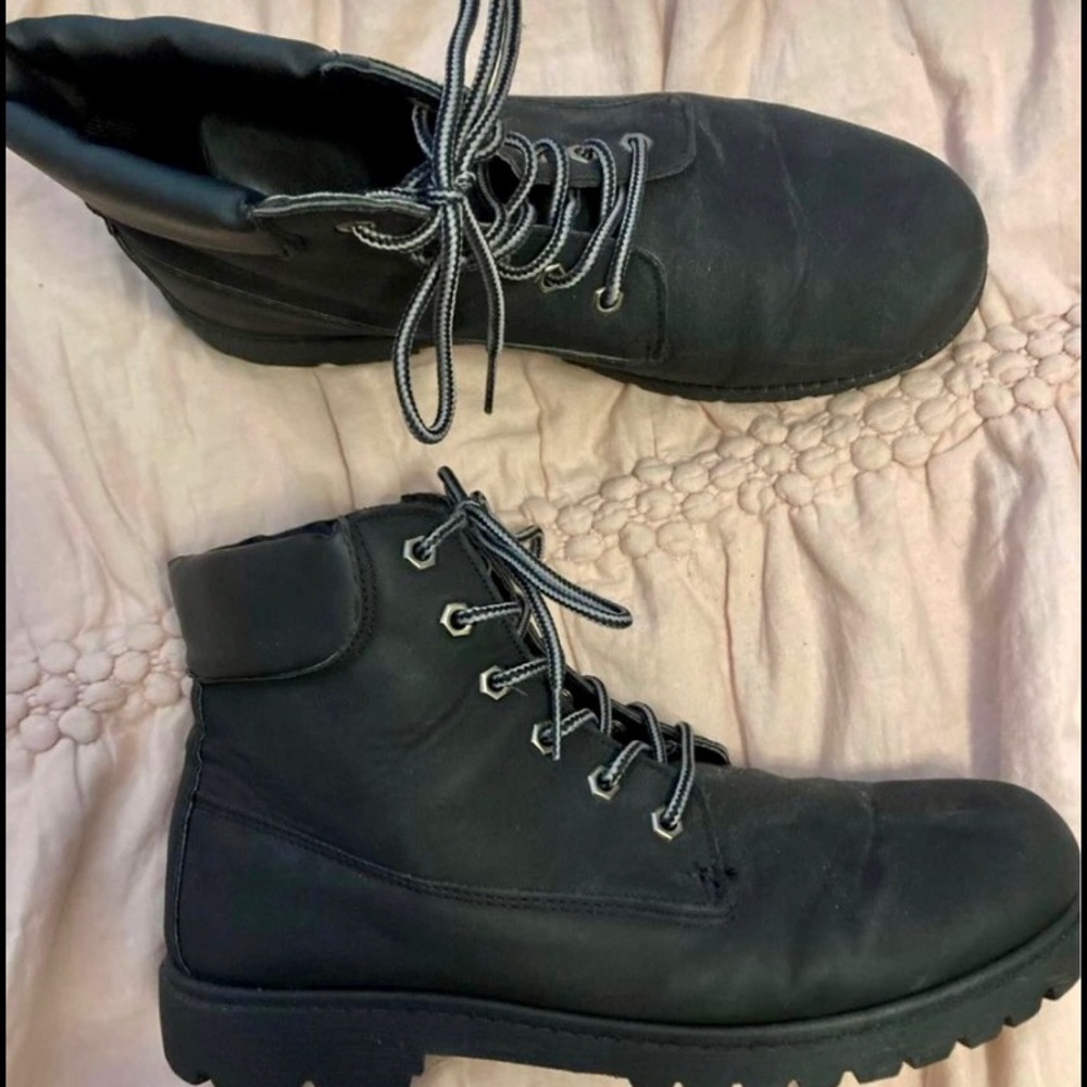 Black Combat Boots